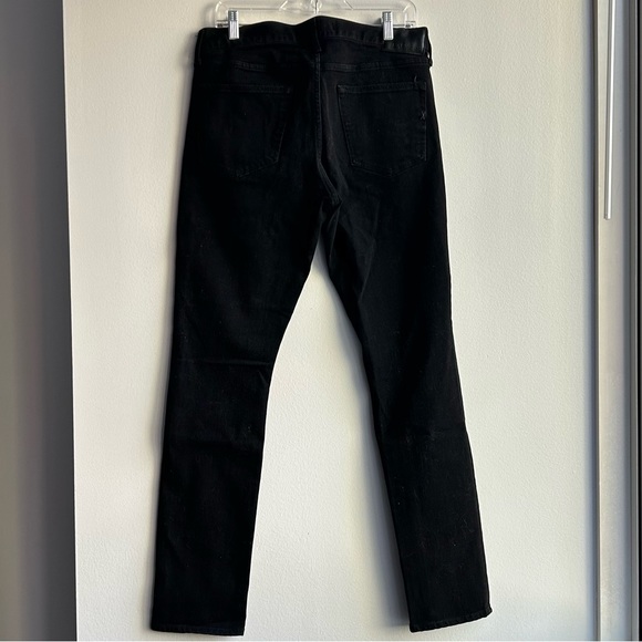 Men’s Black Stretch Skinny Jeans - Picture 2 of 3